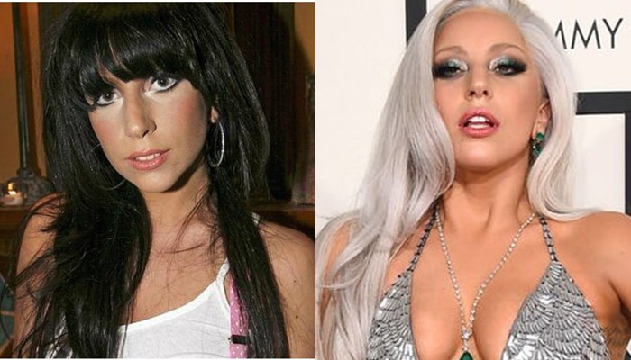 Lady Gaga antes y ahora