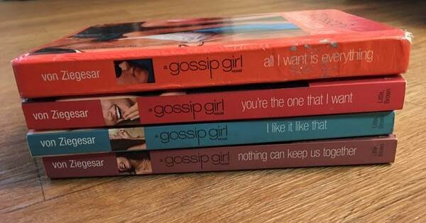 Foto de los libros de Gossip Girl
