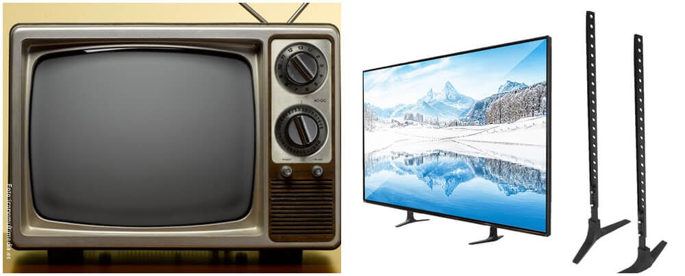 Tv de tubos catódicos reemplazado por tv LCD